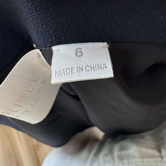 Carlisle New York Women's Navy Blazer Jacket Size 6 Tailored Fit - Picture 6 of 7